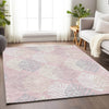 Piper Looms Mayfield Floral AMF744 Pink Machine Washable Area Rug Lifestyle Image Feature