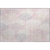 Piper Looms Mayfield Floral AMF744 Pink Machine Washable Area Rug Scatter Main Image