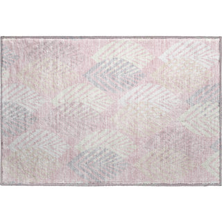 Piper Looms Mayfield Floral AMF744 Pink Machine Washable Area Rug Scatter Main Image