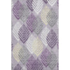 Piper Looms Mayfield Floral AMF744 Purple Machine Washable Area Rug main image