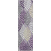 Piper Looms Mayfield Floral AMF744 Purple Machine Washable Area Rug Runner Main Image