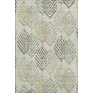 Piper Looms Mayfield Floral AMF744 Taupe Machine Washable Area Rug main image