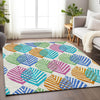 Piper Looms Mayfield Floral AMF744 White Machine Washable Area Rug Lifestyle Image Feature