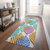 Piper Looms Mayfield Floral AMF744 White Machine Washable Area Rug Runner Lifestyle Image Feature