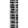 Piper Looms Mayfield Stripes AMF745 Black Machine Washable Area Rug Runner Main Image