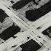 Piper Looms Mayfield Stripes AMF745 Black Machine Washable Area Rug Swatch Image