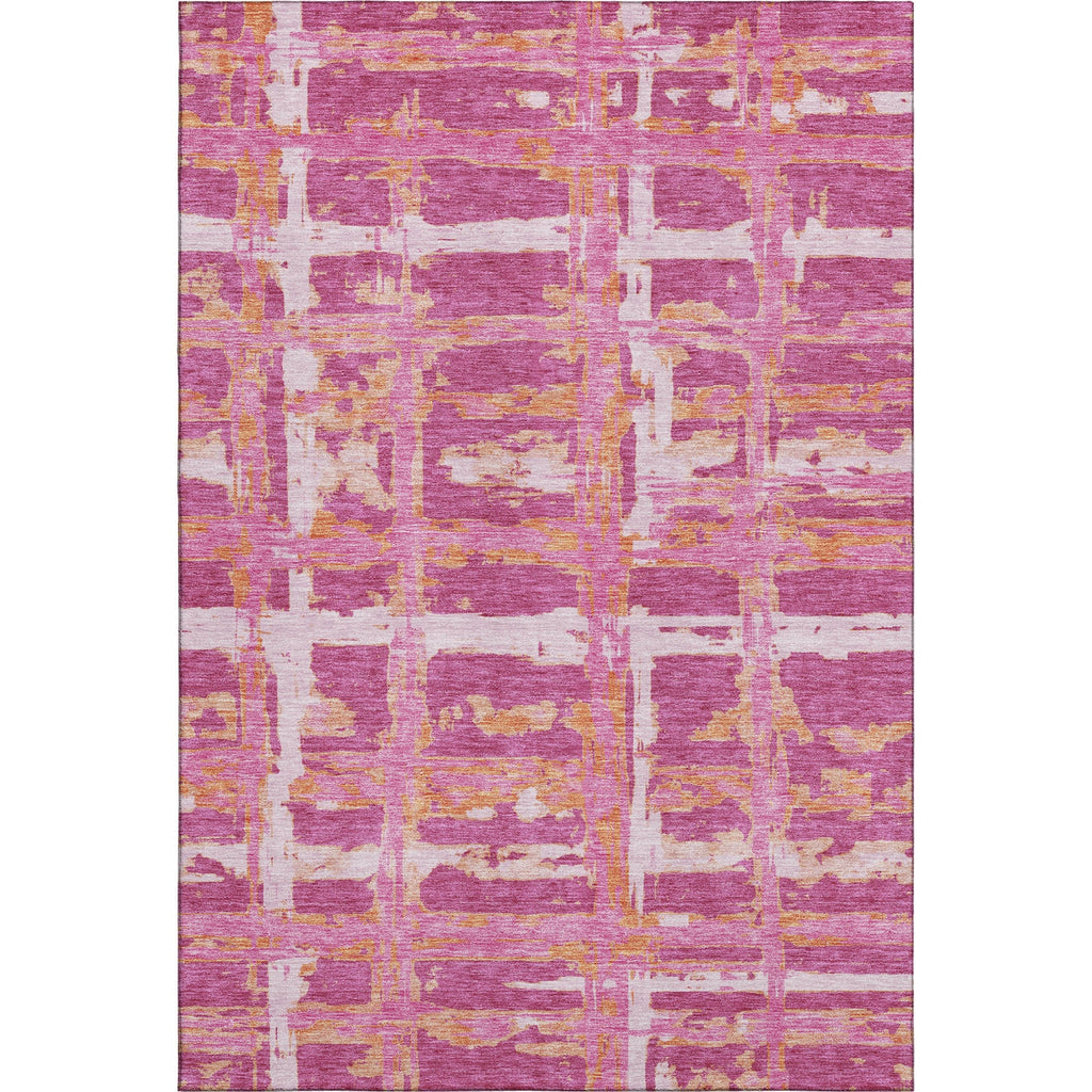 Piper Looms Mayfield Stripes AMF745 Blush Machine Washable Area Rug main image