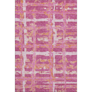 Piper Looms Mayfield Stripes AMF745 Blush Machine Washable Area Rug main image