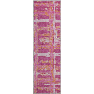 Piper Looms Mayfield Stripes AMF745 Blush Machine Washable Area Rug Runner Main Image