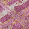 Piper Looms Mayfield Stripes AMF745 Blush Machine Washable Area Rug Swatch Image