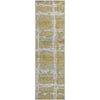Piper Looms Mayfield Stripes AMF745 Gold Machine Washable Area Rug Runner Main Image