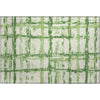 Piper Looms Mayfield Stripes AMF745 Green Machine Washable Area Rug Scatter Main Image