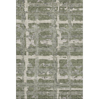 Piper Looms Mayfield Stripes AMF745 Olive Machine Washable Area Rug main image