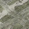 Piper Looms Mayfield Stripes AMF745 Olive Machine Washable Area Rug Swatch Image