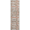 Piper Looms Mayfield Stripes AMF745 Pink Machine Washable Area Rug Runner Main Image
