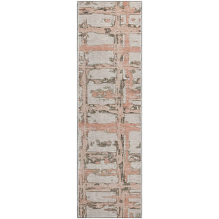 Piper Looms Mayfield Stripes AMF745 Pink Machine Washable Area Rug Runner Main Image