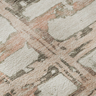 Piper Looms Mayfield Stripes AMF745 Pink Machine Washable Area Rug Swatch Image