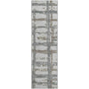 Piper Looms Mayfield Stripes AMF745 Silver Machine Washable Area Rug Runner Main Image