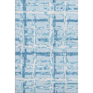 Piper Looms Mayfield Stripes AMF745 Sky Machine Washable Area Rug main image