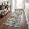 Piper Looms Mayfield Stripes AMF745 Taupe Machine Washable Area Rug Runner Lifestyle Image Feature