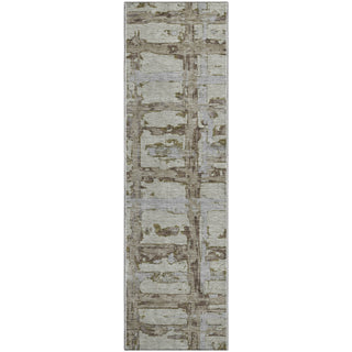 Piper Looms Mayfield Stripes AMF745 Taupe Machine Washable Area Rug Runner Main Image