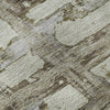 Piper Looms Mayfield Stripes AMF745 Taupe Machine Washable Area Rug Swatch Image