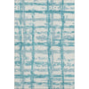 Piper Looms Mayfield Stripes AMF745 Teal Machine Washable Area Rug main image