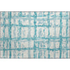 Piper Looms Mayfield Stripes AMF745 Teal Machine Washable Area Rug Scatter Main Image