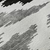 Piper Looms Mayfield Abstract AMF746 Black Machine Washable Area Rug Swatch Image