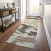 Piper Looms Mayfield Abstract AMF746 Chocolate Machine Washable Area Rug Runner Lifestyle Image Feature