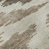 Piper Looms Mayfield Abstract AMF746 Chocolate Machine Washable Area Rug Swatch Image