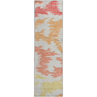 Piper Looms Mayfield Abstract AMF746 Coral Machine Washable Area Rug Runner Main Image