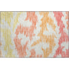 Piper Looms Mayfield Abstract AMF746 Coral Machine Washable Area Rug Scatter Main Image
