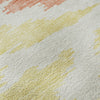 Piper Looms Mayfield Abstract AMF746 Coral Machine Washable Area Rug Swatch Image