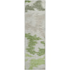 Piper Looms Mayfield Abstract AMF746 Green Machine Washable Area Rug Runner Main Image