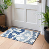 Piper Looms Mayfield Abstract AMF746 Navy Machine Washable Area Rug Scatter Lifestyle Image Feature