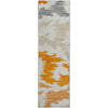 Piper Looms Mayfield Abstract AMF746 Orange Machine Washable Area Rug Runner Main Image