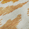Piper Looms Mayfield Abstract AMF746 Orange Machine Washable Area Rug Swatch Image
