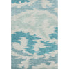 Piper Looms Mayfield Abstract AMF746 Teal Machine Washable Area Rug main image