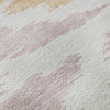 Piper Looms Mayfield Abstract AMF746 White Machine Washable Area Rug Swatch Image