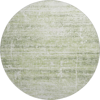 Piper Looms Mayfield Modern AMF747 Aloe Machine Washable Area Rug Round Main Image