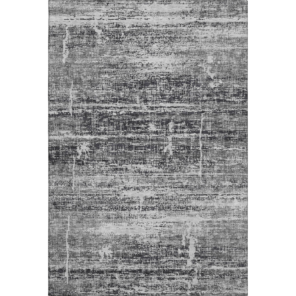 Piper Looms Mayfield Modern AMF747 Black Machine Washable Area Rug main image