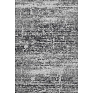 Piper Looms Mayfield Modern AMF747 Black Machine Washable Area Rug main image