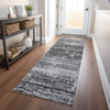 Piper Looms Mayfield Modern AMF747 Black Machine Washable Area Rug Runner Lifestyle Image Feature