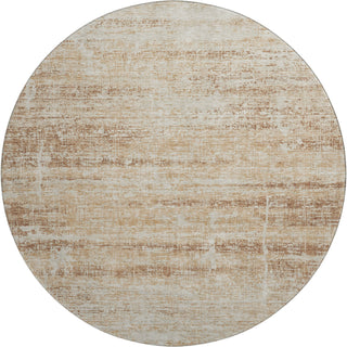 Piper Looms Mayfield Modern AMF747 Copper Machine Washable Area Rug Round Main Image