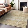 Piper Looms Mayfield Modern AMF747 Gold Machine Washable Area Rug Lifestyle Image Feature