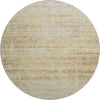 Piper Looms Mayfield Modern AMF747 Gold Machine Washable Area Rug Round Main Image