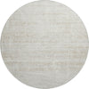Piper Looms Mayfield Modern AMF747 Ivory Machine Washable Area Rug Round Main Image
