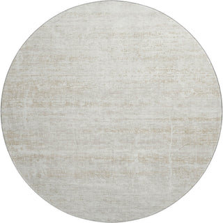 Piper Looms Mayfield Modern AMF747 Ivory Machine Washable Area Rug Round Main Image