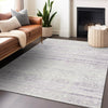 Piper Looms Mayfield Modern AMF747 Lavender Machine Washable Area Rug Lifestyle Image Feature